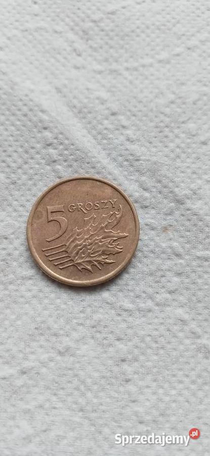 Moneta 5 gr.1990