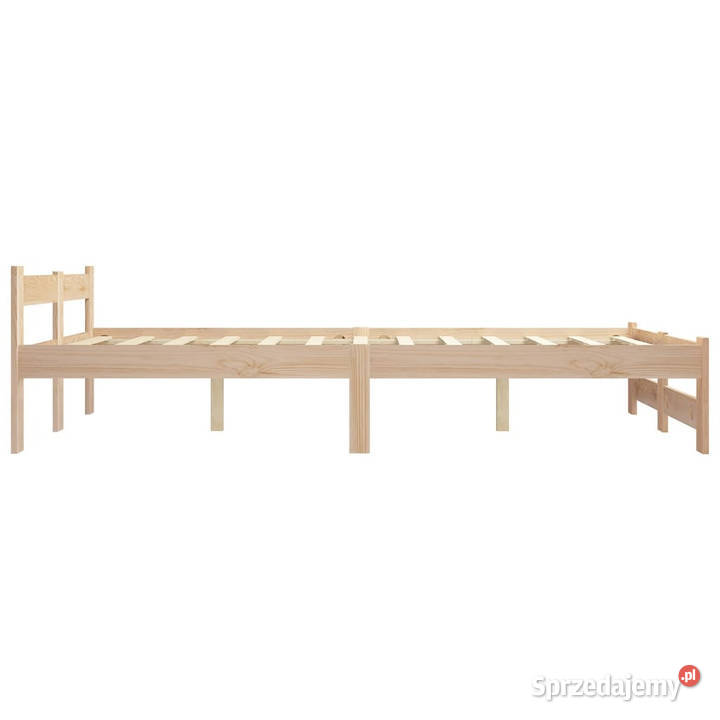 Rama łóżka lite drewno sosnowe 120 x 200 Łóżka Warszawa