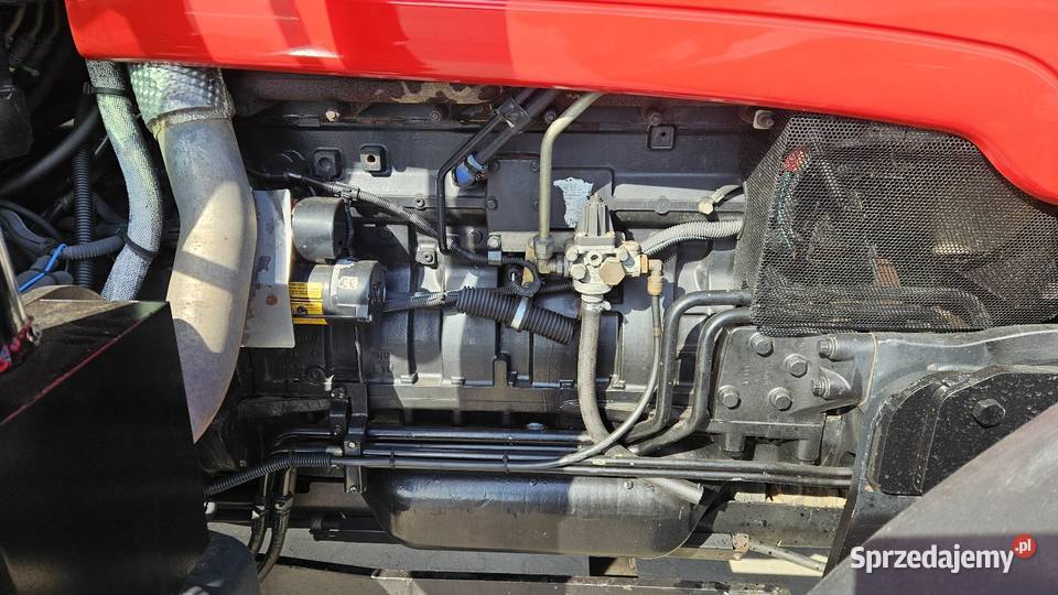 Massey Ferguson 7485 DynaVT Pneumatyka Amortyzacja przedniej osi Gruntowice