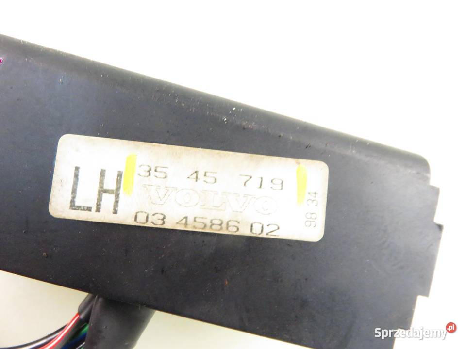 PANEL SZYB VOLVO V70 I LV 875 876 3545719 Panele sterowania, przełączniki małopolskie