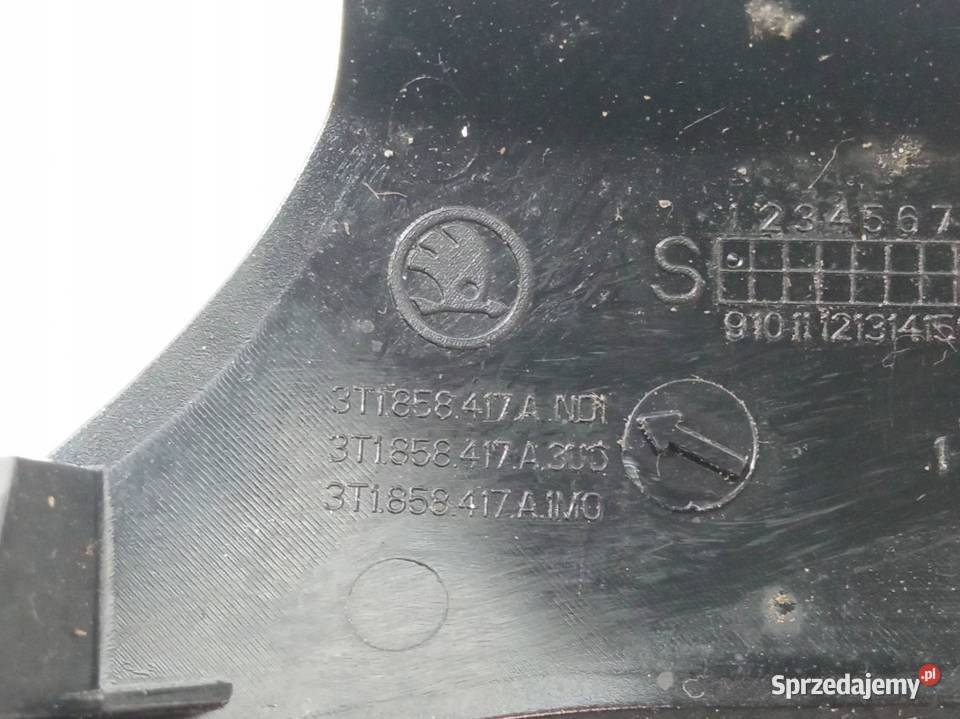 DEKOR LISTWA OZDOBNA DESKI KOMPLET 3T1858418B Deski rozdzielcze, konsole świętokrzyskie sprzedam