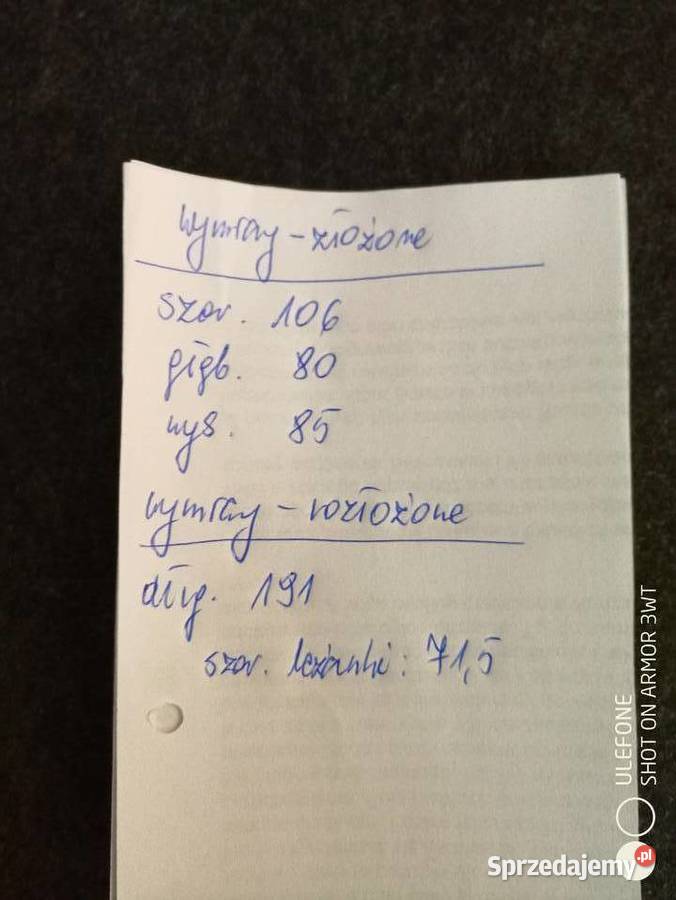 Fotel rozkładany z funkcją spania Fotele i pufy łódzkie