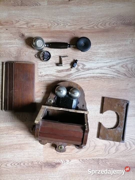 Stary wiszący telefon z lat 30 tych Telefony i Akcesoria Kraków