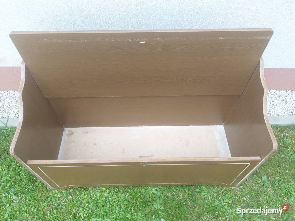 OKAZJA Drewniana Ława Ciężka Siedzisko Ławka śląskie Zabrze