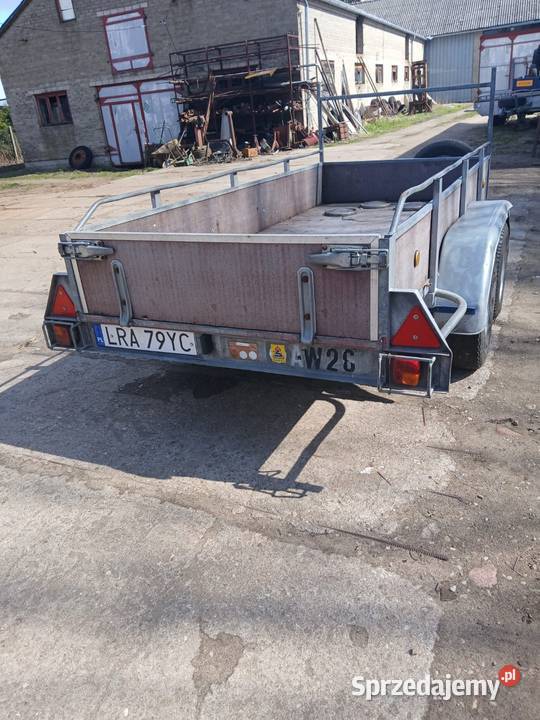 Przyczepa samochodowa Rok produkcji 1986 lubelskie Żelizna