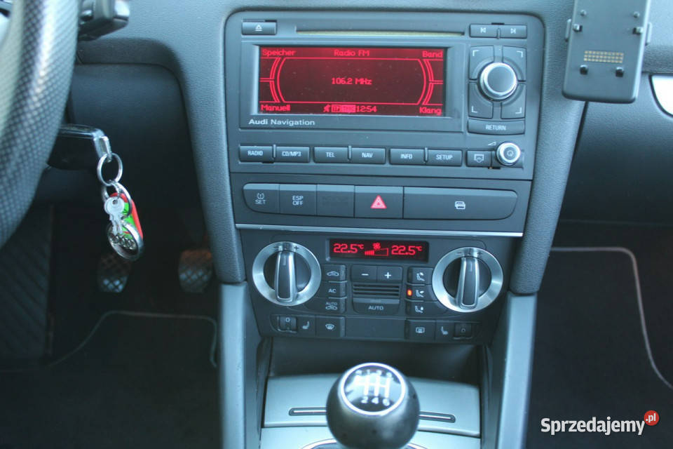 Audi A3 Sportback Benzyna Sportbec 164 Zadbana elektryczne lusterka dolnośląskie Lubań