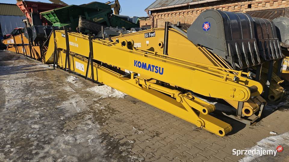 Ramie 185m long reach z łyżką do koparki Komatsu Sochaczew