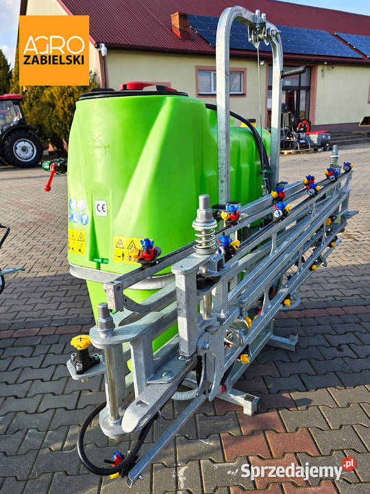 Opryskiwacz TOLMET Klara 612 belka 12m 600litrów Korytki