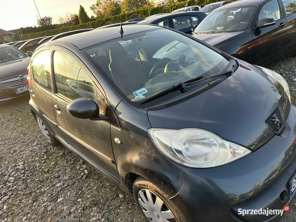 Peugeot 107 Polski salon 5 drzwi niski przebieg Hatchback pomorskie Wejherowo