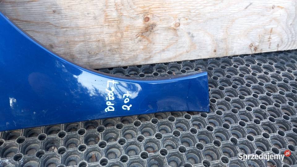 PEUGEOT 207 BŁOTNIK PRZÓD PRAWY Zbierkowo