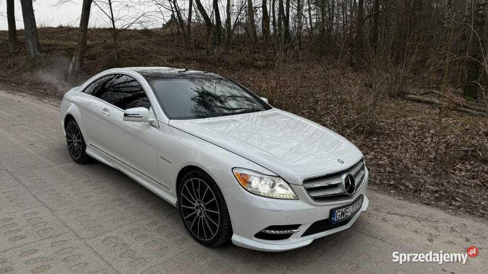 Mercedes CL 55 AMG CL 550 AMG 4Matic moc 436 przyciemniane szyby Gdańsk
