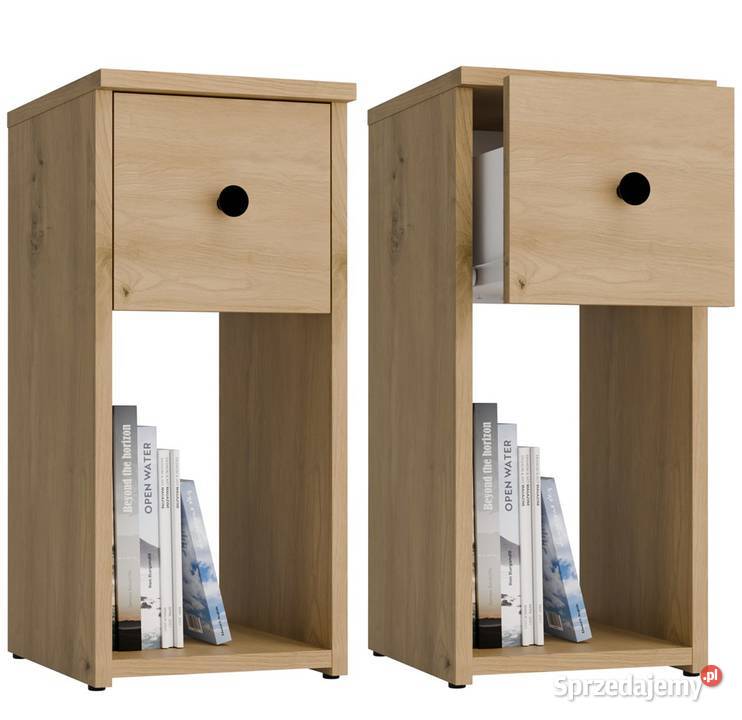 SZAFKA NOCNA TOMI 25 1S DĄB ARTISAN Stolik Nocny