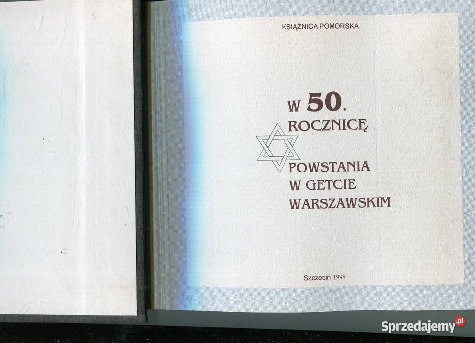 W 50 rocznicę powstania w Getcie Warszawskim Szczecin