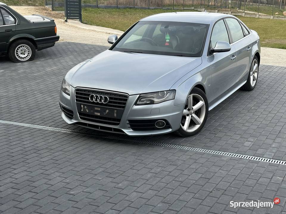 Audi A4 B8 Sedan 2009r 203816mil 20 TDI 2x SLINE 170KM Iława