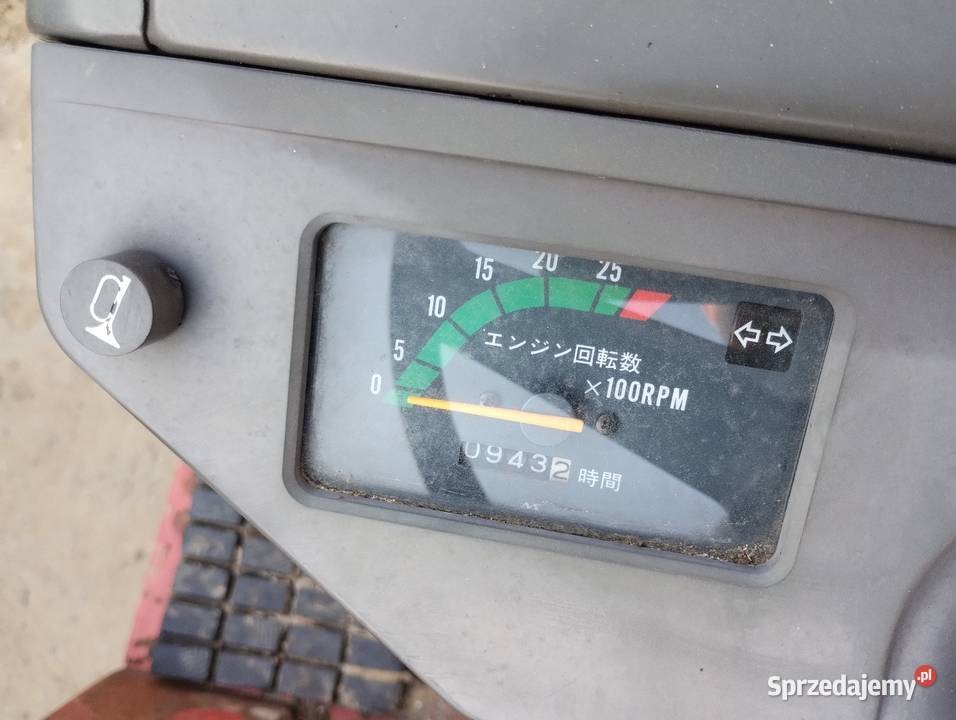 Traktorek Japoński Yanmar KE 4 4x4 glebogryzarka