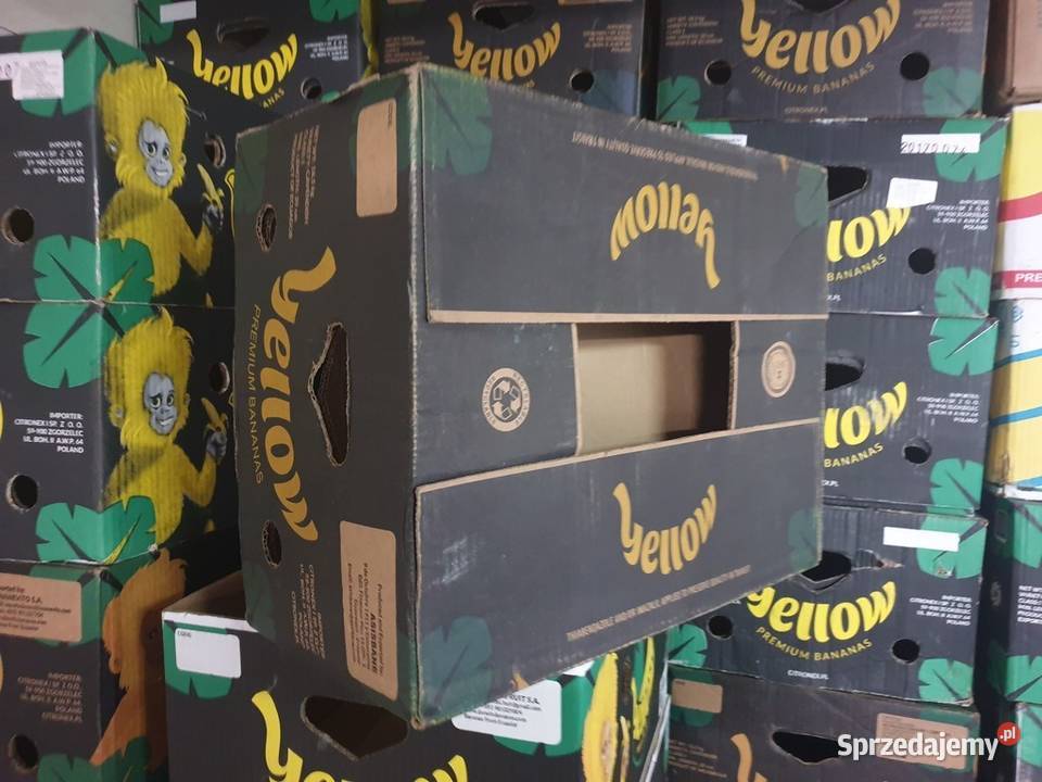 Sprzedam 300 kartonów bananach bananówki Delikatesy zachodniopomorskie Szczecin sprzedam
