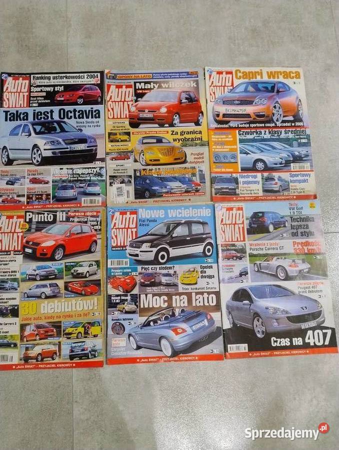 Gazetyczasopisma AutoŚwiatMotoryzacja 100 9805r Kraków