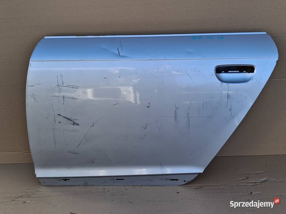 AUDI A6 C6 DRZWI LEWY TYŁ LEWE TYLNE lubuskie Bieleń