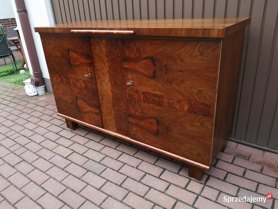 KomodaBufet ARTDECO Orzech Stary Antyk Renowacji Swarzędz sprzedam