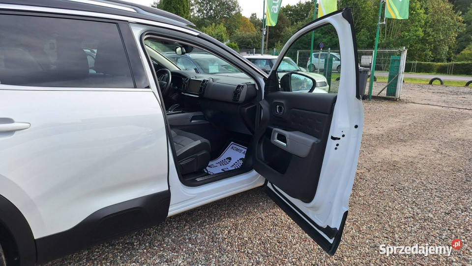 Citroen C5 Aircross Benzyna 16 Automat Panorama Samochody osobowe Zieleniewo