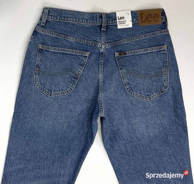 Spodnie męskie jeansy Lee Brooklyn Straight Kraków