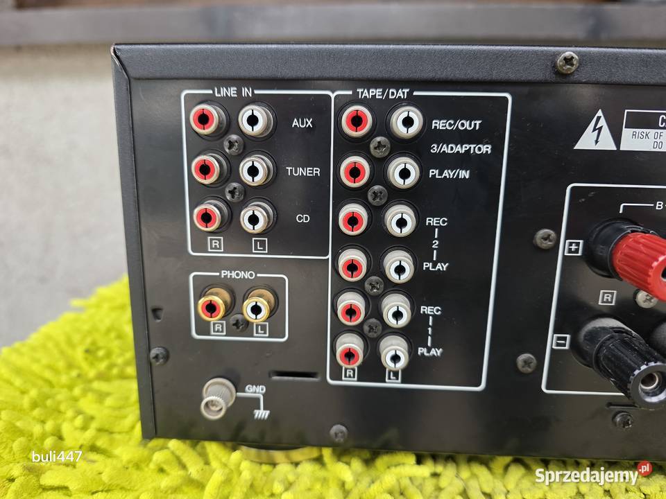 kenwood ka7010 stereo monster Wzmacniacze i pokrewne Elektronika Chełm Śląski