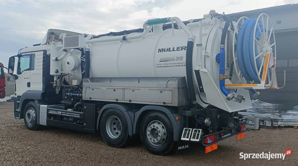 MAN TGS MULLER wuko beczka do kanalizacji Brzechów sprzedam
