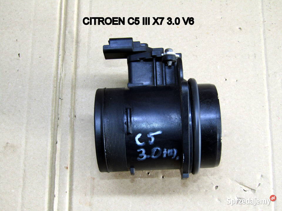 PRZEPŁYWOMIERZ POWIETRZA CITROEN C5 III X7 30HDI Mysłaków sprzedam