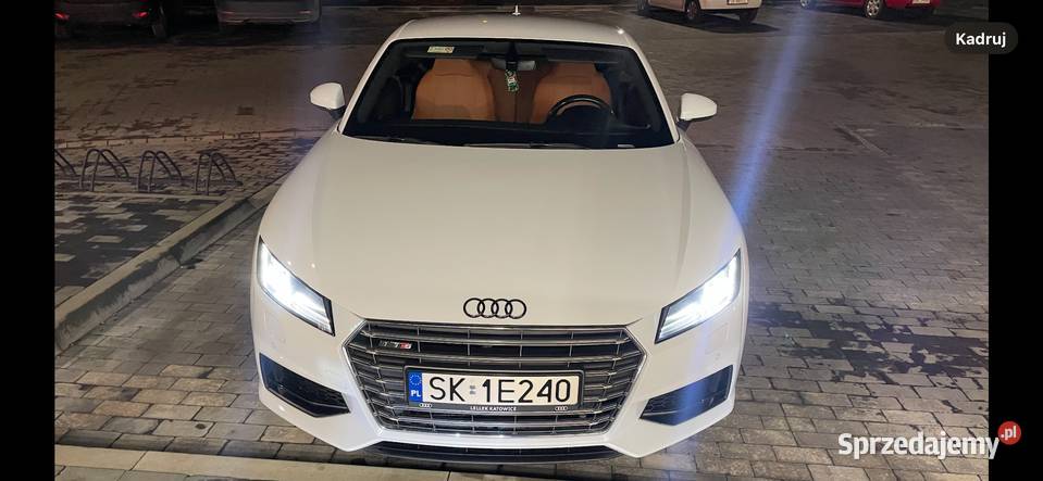 Audi TT S line biały perła Katowice