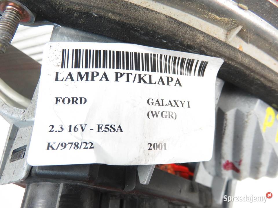 LAMPA PRAWA TYLNA KLAPA FORD GALAXY 7M5945094B małopolskie sprzedam
