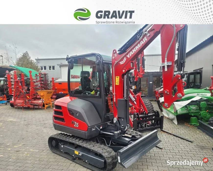 Koparka Yanmar SV26 Style Plus 27 tony świętokrzyskie Lipnik