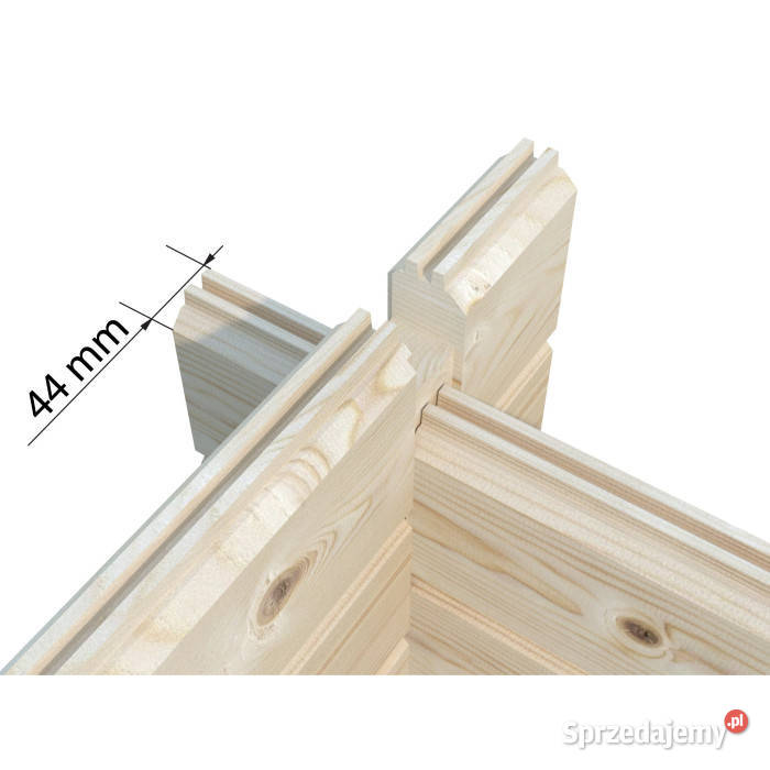 Drewniany domek ogrodowy Ines SLIDE 111 m2 Mrągowo sprzedam