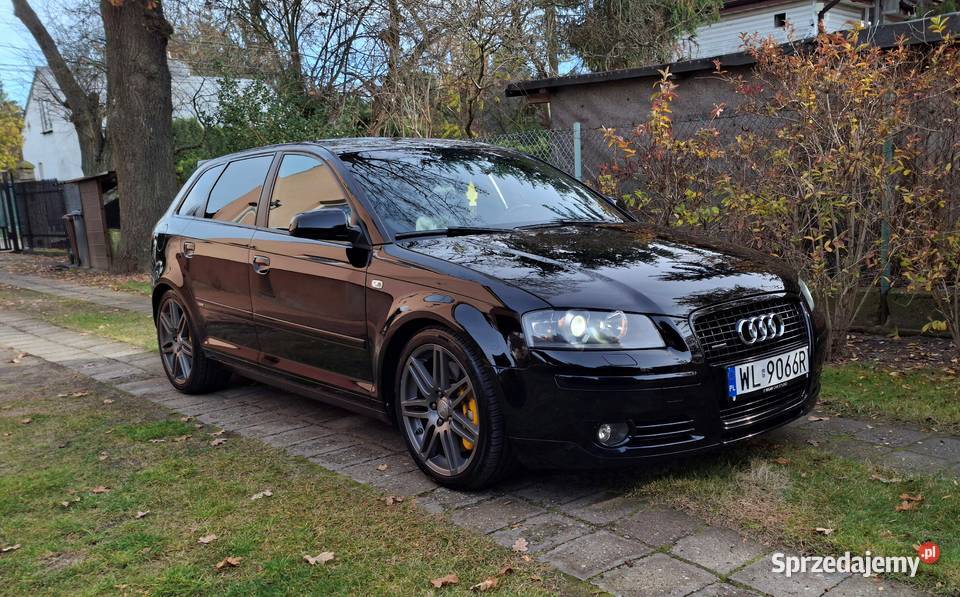 Audi A3 8P SLine Sportback 32 LPG 250 DSG hak Legionowo