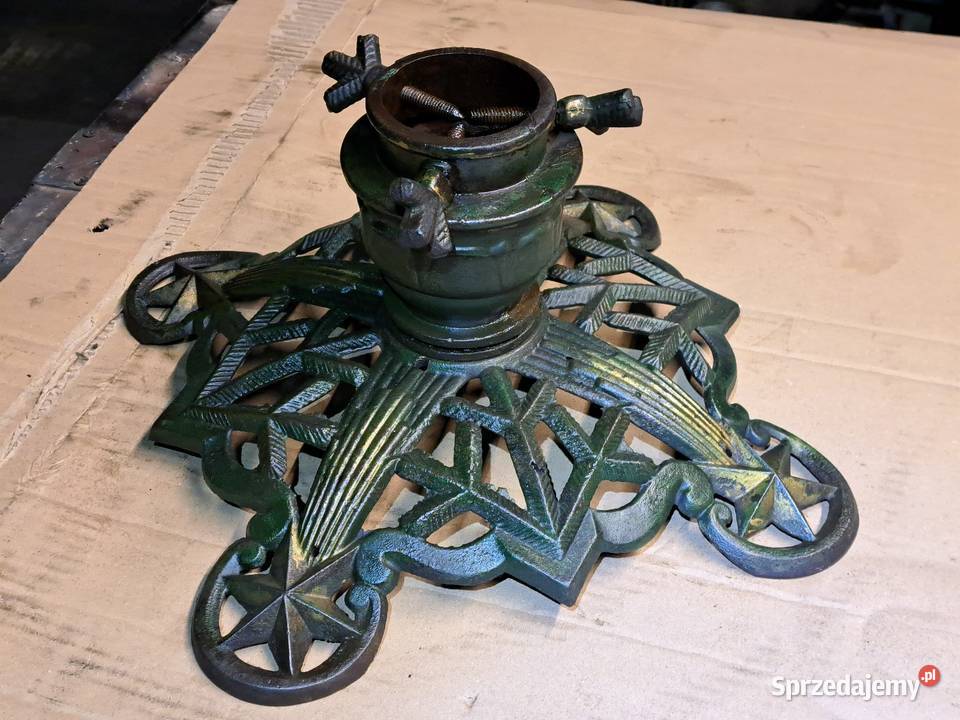 Stojak choinkowy vintage BRILL Antyki, Sztuka, Kolekcje Zabrze