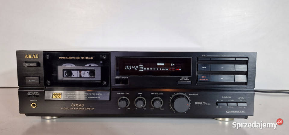Magnetofon catette deck Akai GX65 GX 65 mk2 wielkopolskie Międzychód