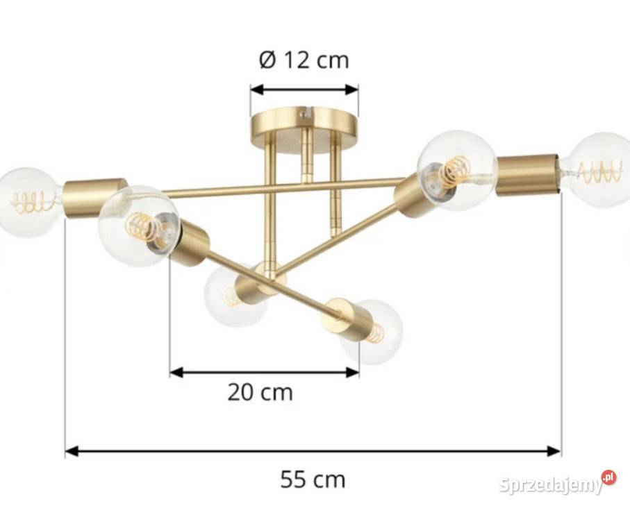 Lampa sufitowa Mieleszyn