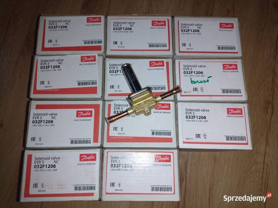 Zawór elektromagnetyczny EVR 3 DANFOSS 032F1206 pomorskie Chojnice