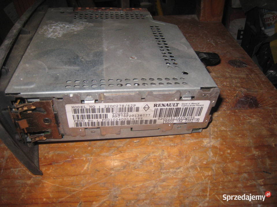 Radio oryginalne Renault 1 DIN Scenic I Megane I Kraków sprzedam