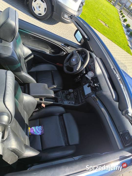 BMW E46 325ci cabrio m54b25 manualna łódzkie Wieluń sprzedam