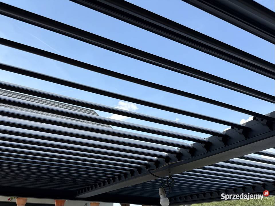 Nowoczesna Pergola aluminiowa 4x3 m Dach Świebodzin