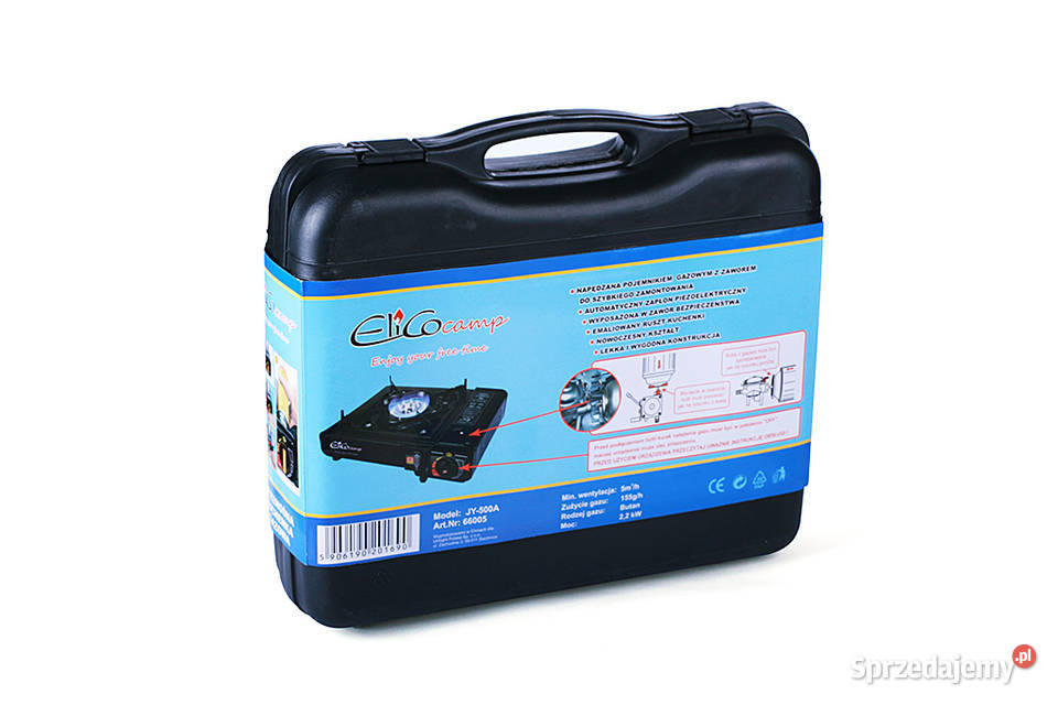 Kuchenka turystyczna gazowa na naboje kartusze Rzeszów