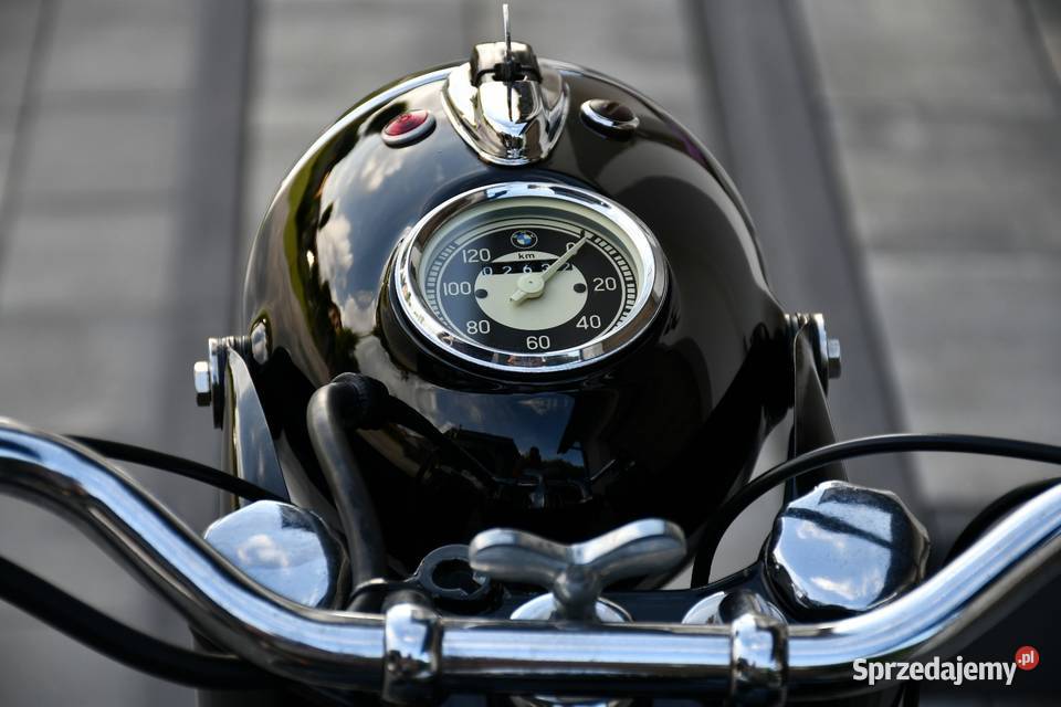 Bmw R25 z 1951 roku numery zgodne