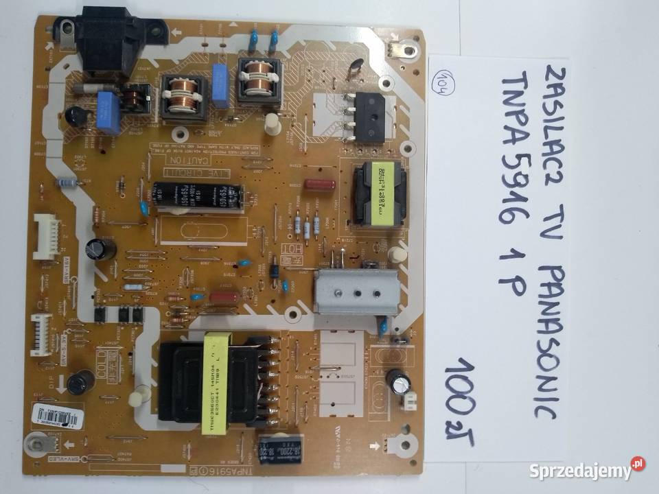 Zasilacz tv Panasonic małopolskie Głogoczów