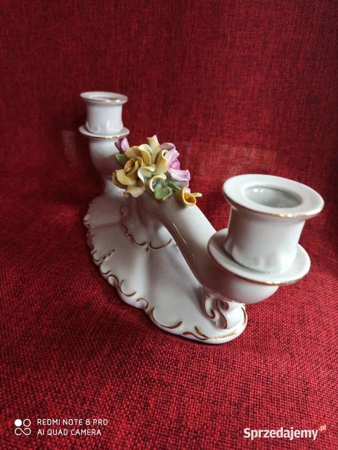 Świecznik Porzellanfabrik GrfenrodaOrt Reinhold Gdańsk