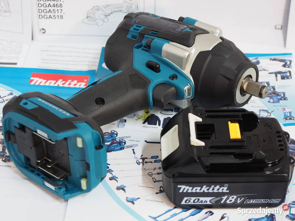 MAKITA DTW 700 klucz udarowy 18v 1000Nm Belgia Michałowice