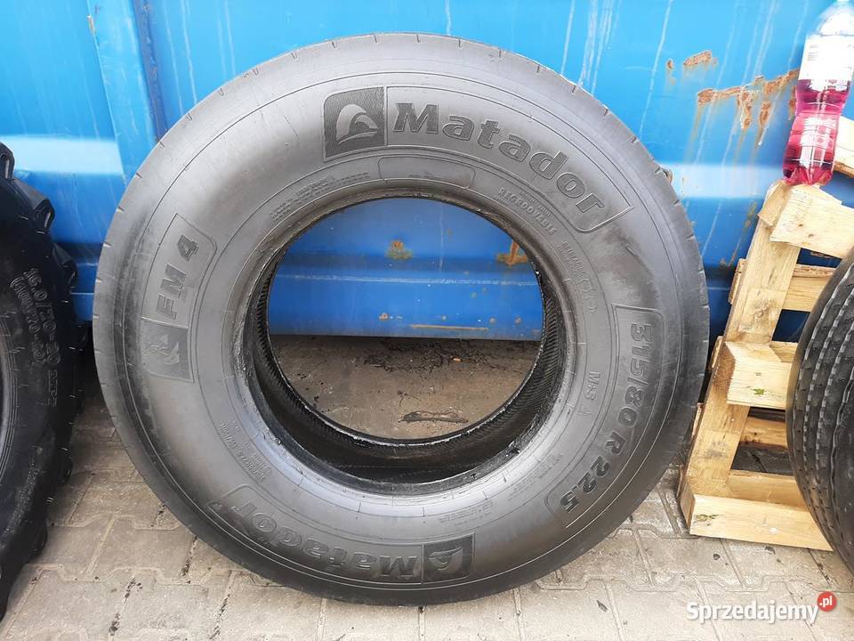 Opona używana ciężarowa 31580R225 MATADOR FM4 Zaścianki
