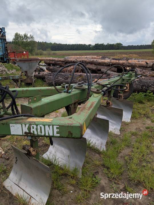Pług wahadłowy krone 5 skibowy Sieciemin