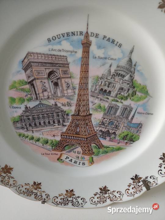 Talerz ozdobny porcelanowy Poznań