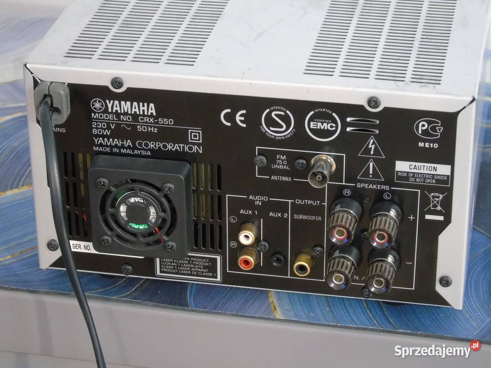 Yamaha CRX-550 pilot amplituner z CD USB RDS AUX. WYSYŁKA. Jasło