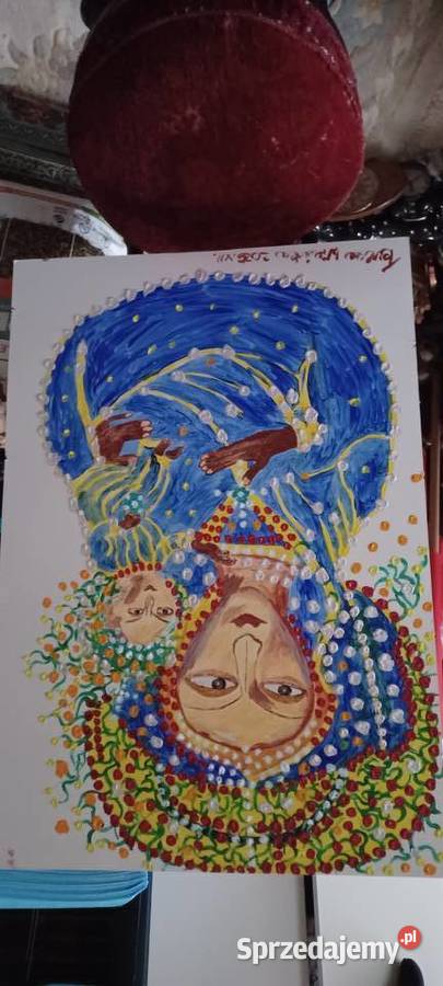 615 na 90 impastoMATKA Boska z Dzieciatkiem wielkopolskie Poznań